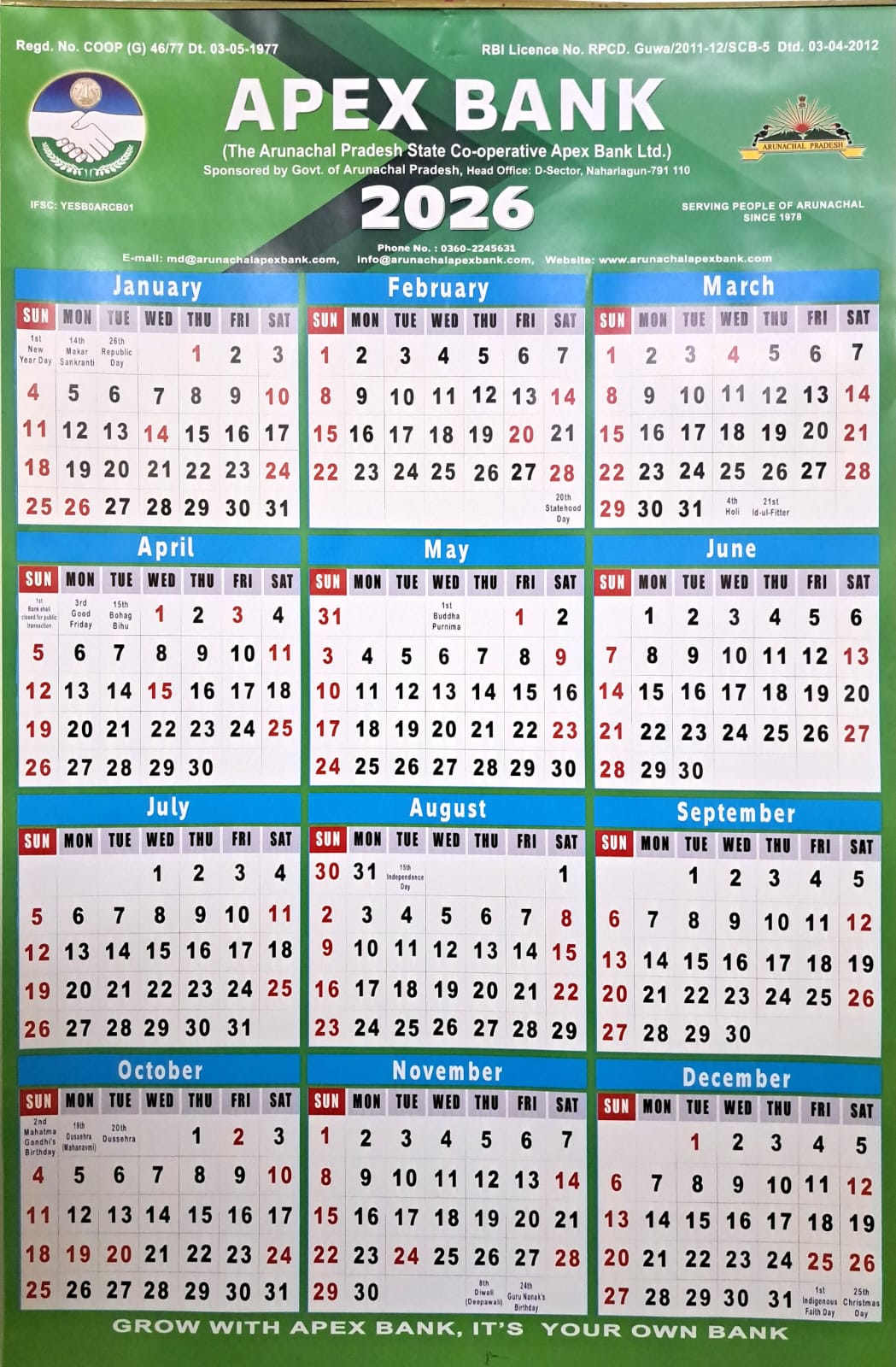 Apex Calendar